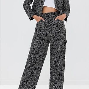 Marc Jacobs Glam Stud Oversized Carpenter Jean from Resort 2024 Collection